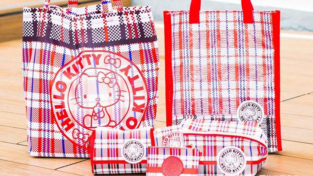 Sanrio網店獨家推出Hello Kitty紅白藍系列！復刻版化妝袋/卡套/斜揹袋/環保袋