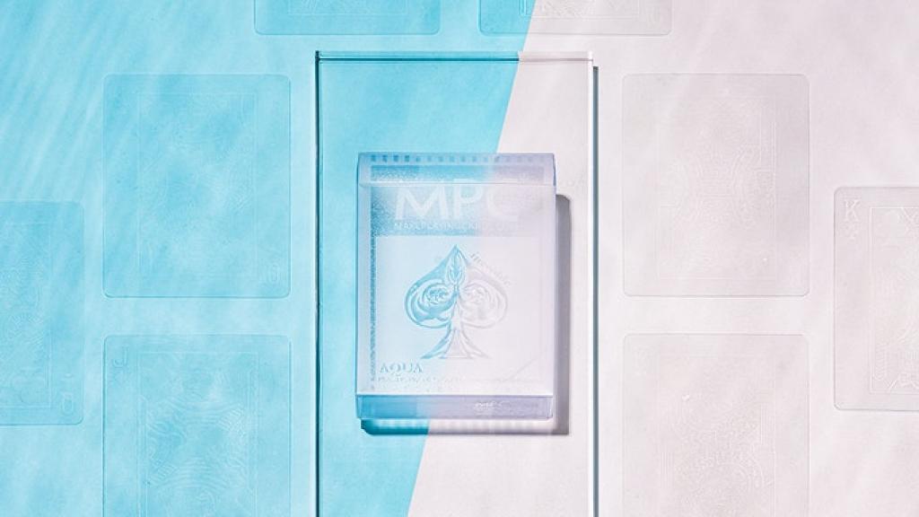 【網購優惠】Aqua Deck全透明撲克牌登場！香港買到 凸字壓紋設計透明版水晶啤牌