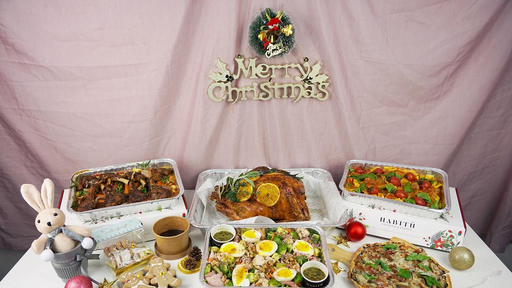 【聖誕外賣2020】HABITŪ聖誕大餐外賣自取優惠 烤焗原隻火雞/紐西蘭羊架/薑餅人曲奇