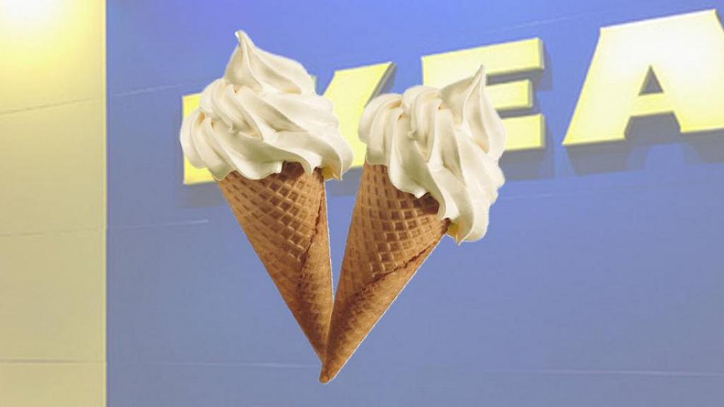 IKEA宜家家居美食站期間限定雪糕 $5全新四季春烏龍茶新地筒！