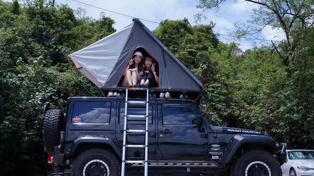 【露營好去處】專人接送JEEP車頂露營體驗 露營新手要試！一站式包露營用品、廚具