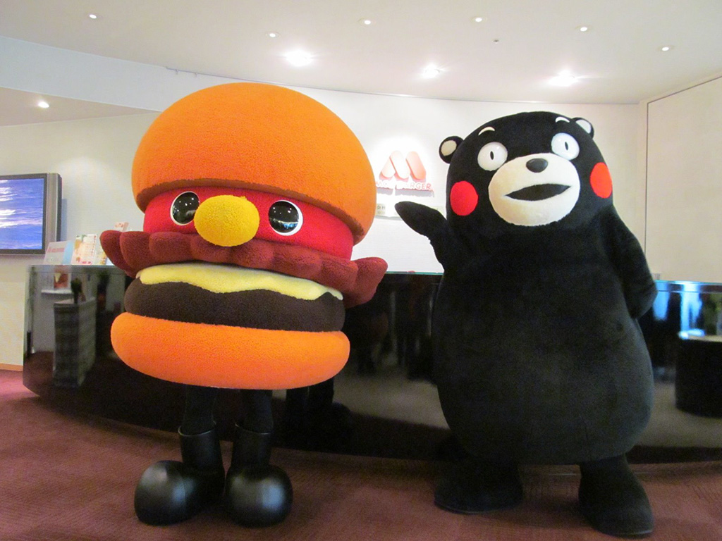 香港都有得賣！熊本熊主題漢堡登陸MOS Burger