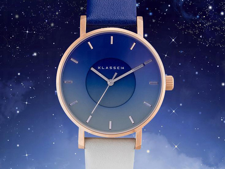 絕美天空之景！KLASSE14湛藍漸層手錶激發收藏慾