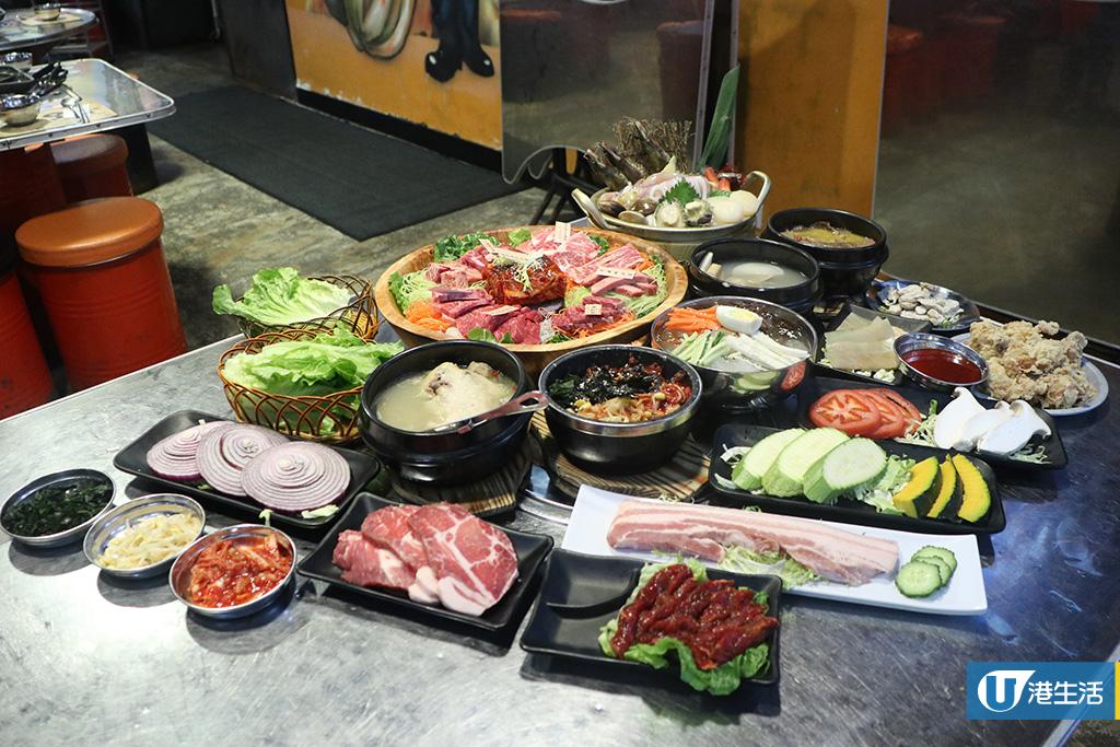 大埔韓燒店新推放題 任食海鮮/靚牛/羊架+任飲啤酒汽水