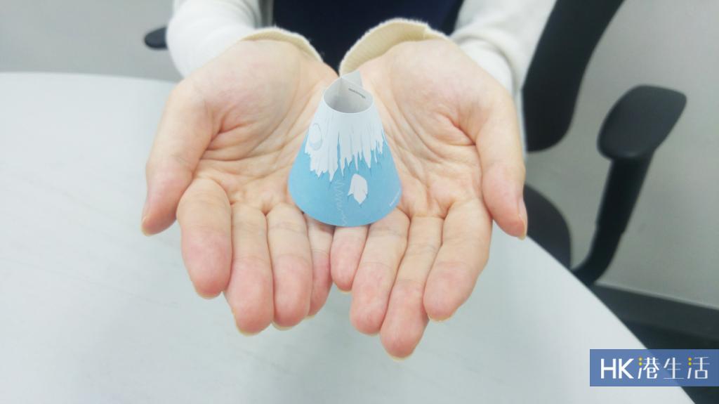 日本3D Memo紙　摺出立體富士山