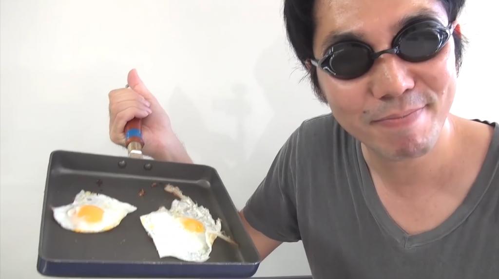 蛋分身？！ 日本達人教你1隻蛋煎出2隻完美太陽蛋