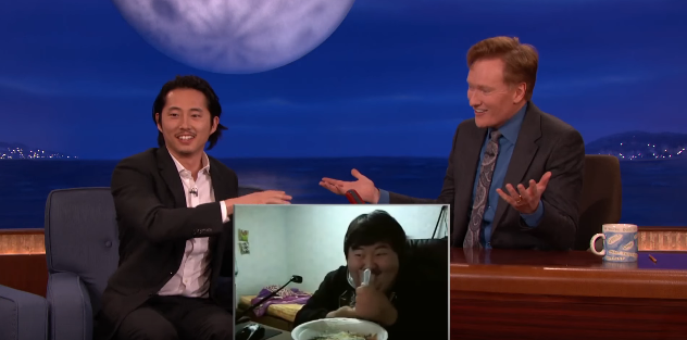 《行屍》Steven Yeun介紹最騎呢直播食飯　美國人反應爆笑