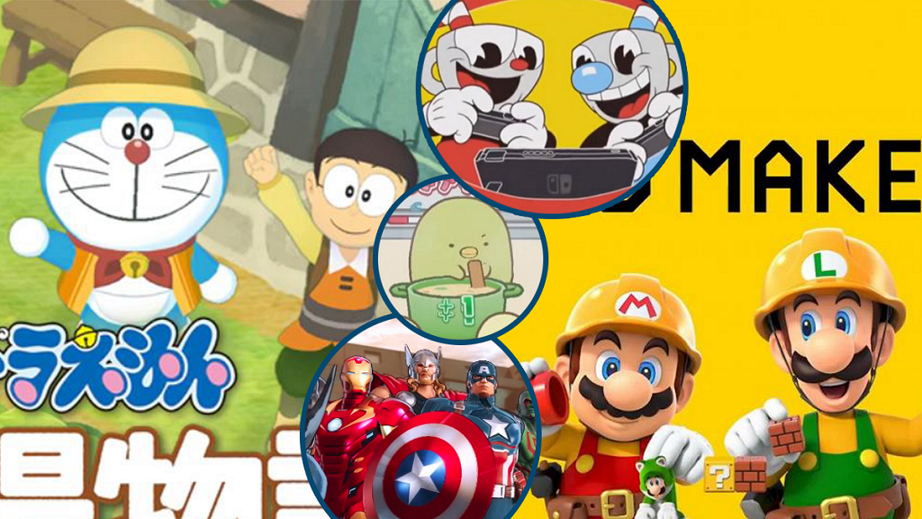 【Switch】細數10款2019上半年遊戲 Mario/多啦A夢/Marvel/角落生物/超音鼠