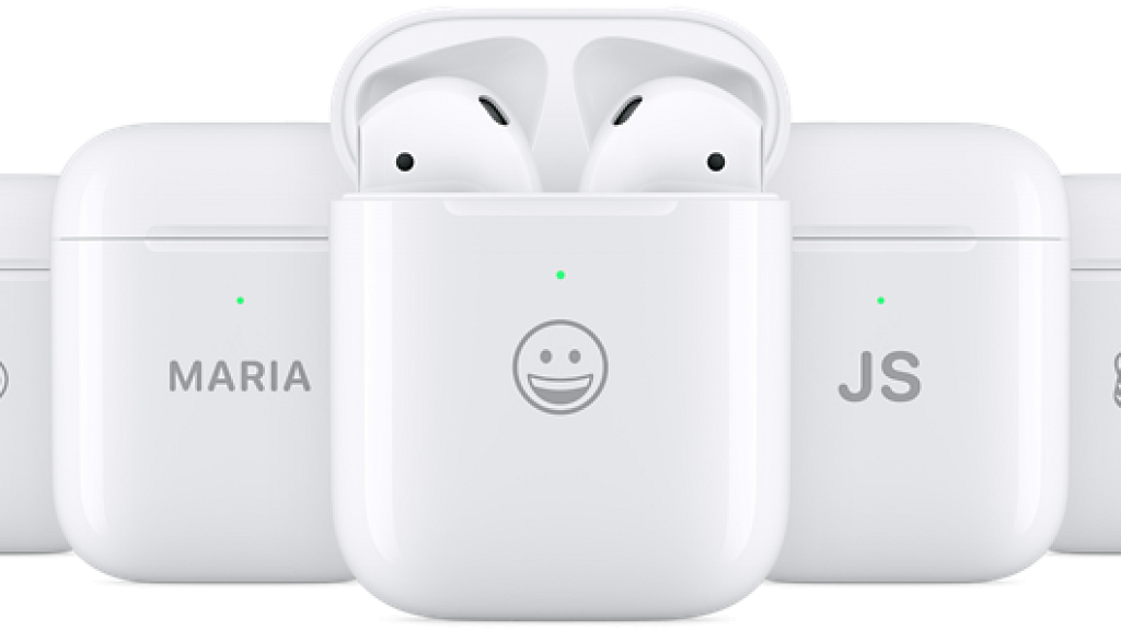 【Apple AirPods】蘋果AirPods保護盒免費刻字 新增Emoji圖案打造專屬充電盒