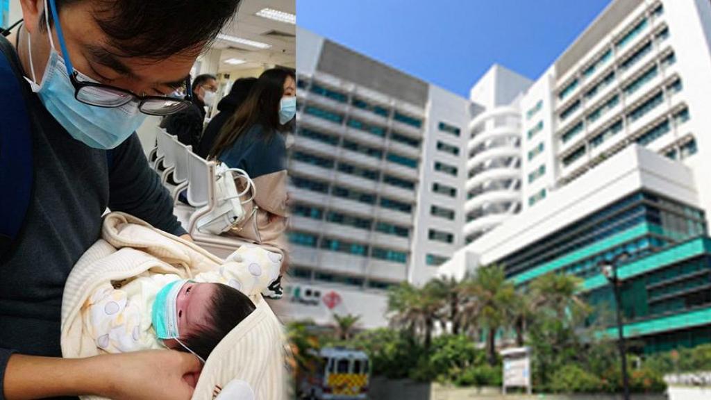 【新冠肺炎】父母帶寶貝女兒打針憂被傳染病毒  一個月大BB都要帶口罩網民心痛