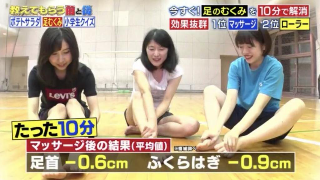 日本節目教你簡單測腿部易水腫體質 5大熱門去腫方法成效 最勁10分鐘可減0.9cm