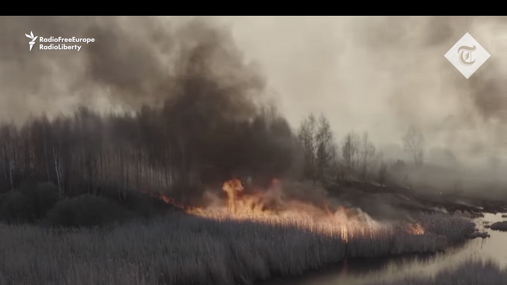 烏克蘭發生森林大火 僅距離核電廠一公里 外界憂輻射或超標