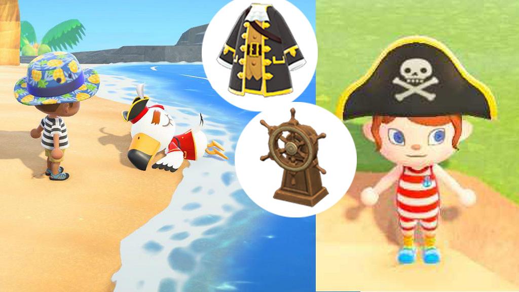 【動物之森/動物森友會】攻略海盜呂游任務搵通訊裝置 27款海盜家具/衣服禮物