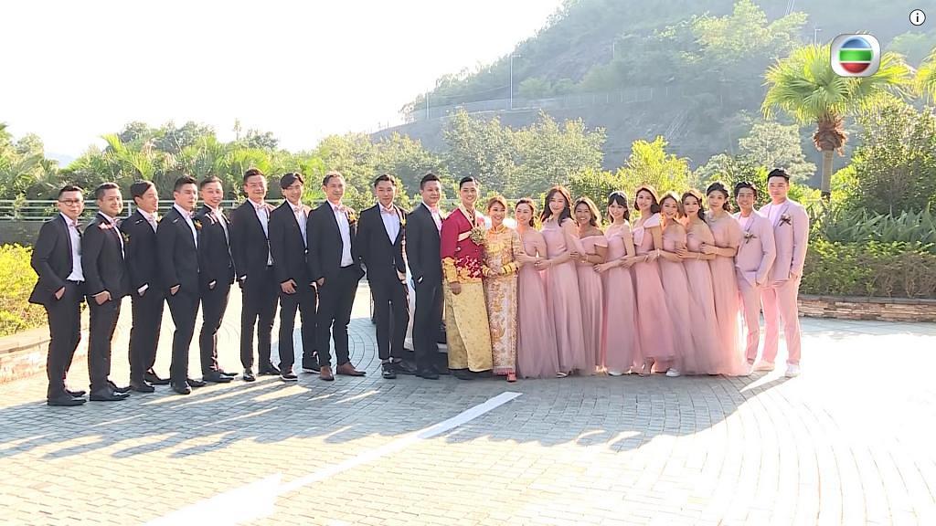 何雁詩結婚有最索姊妹團賴慰玲最搶鏡　鄭俊弘兄弟團僅得張頴康為圈中人