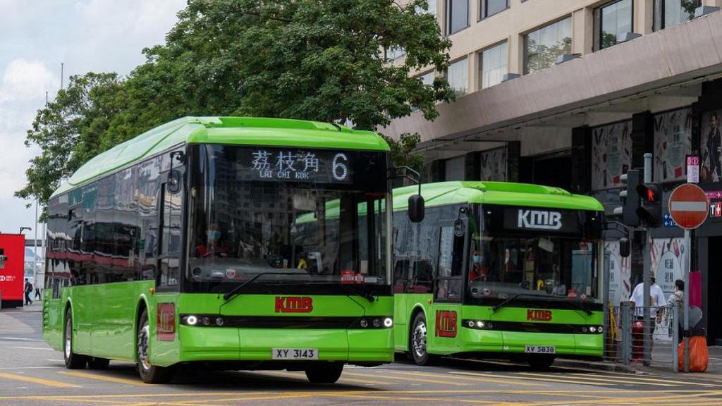 電動巴士｜九巴新款單層電動巴士投入服務行經彌敦道 新巴城巴周五啟用零排放雙層電能巴士