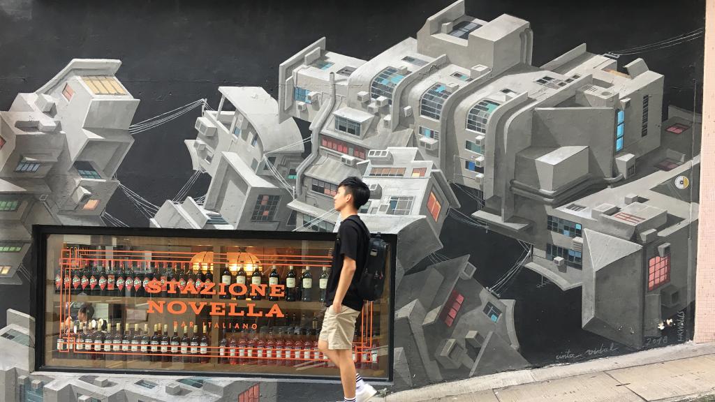 【中環好去處】中上環壁畫街熱門打卡點朝聖！ 舊香港/異國酒吧/李小龍壁畫