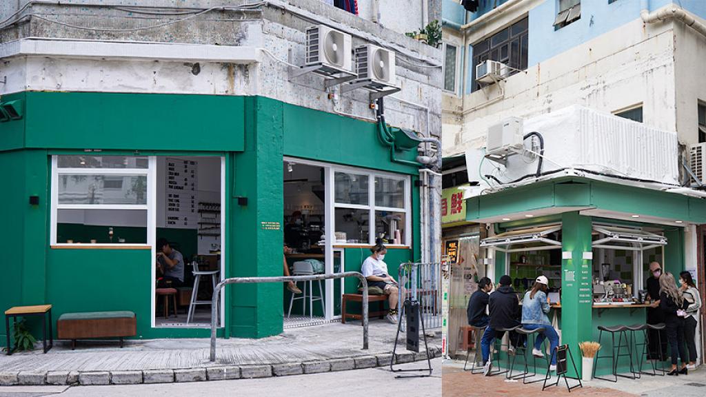 【香港Cafe 2021】香港3間最新墨綠色Cafe 多個打卡影相位！歎咖央Bagel/香蕉nutella班戟