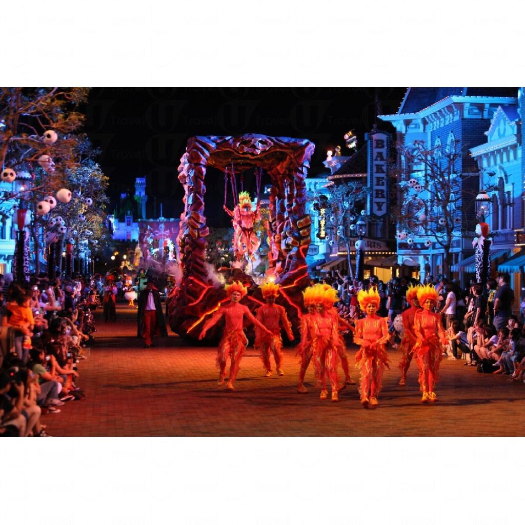 迪士尼萬聖節黑色世界