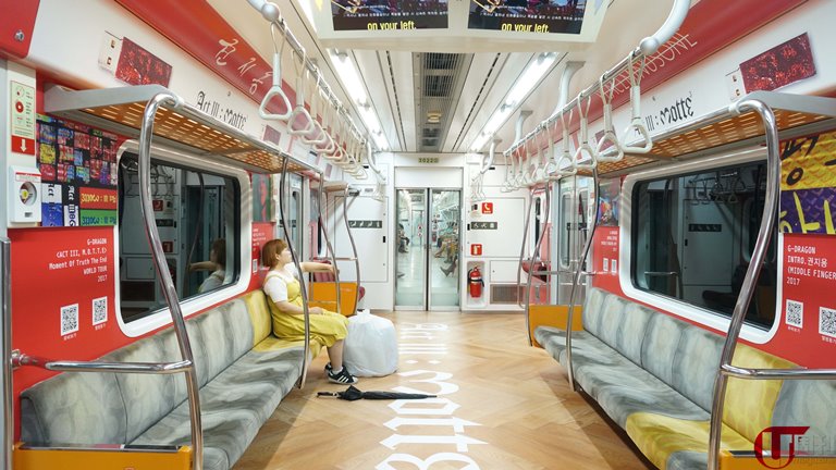 首爾 地鐵「G-DRAGON 列車」