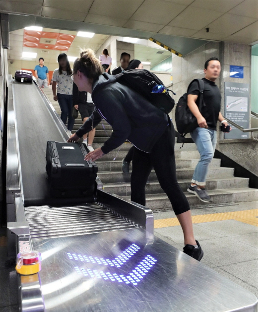 首爾站增設行李輸送帶