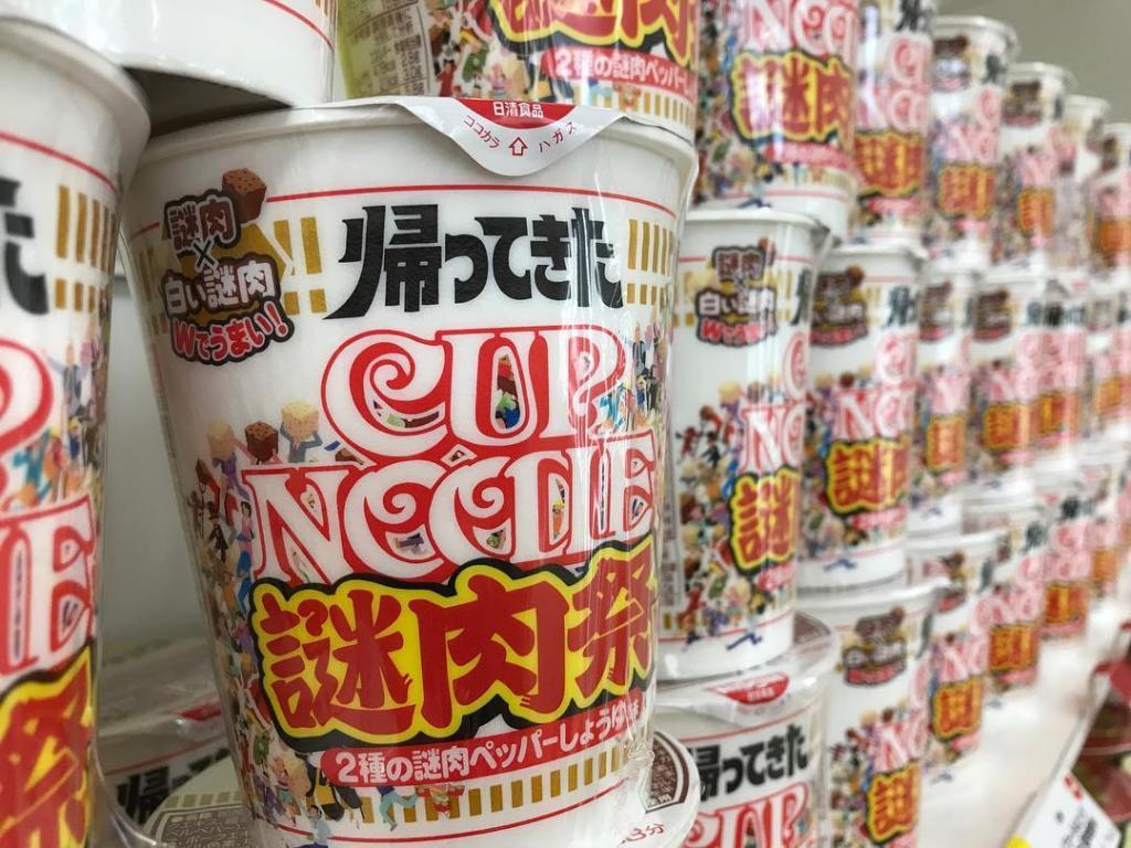 日本合味道周年版　謎肉祭 W 杯麵 試食報告