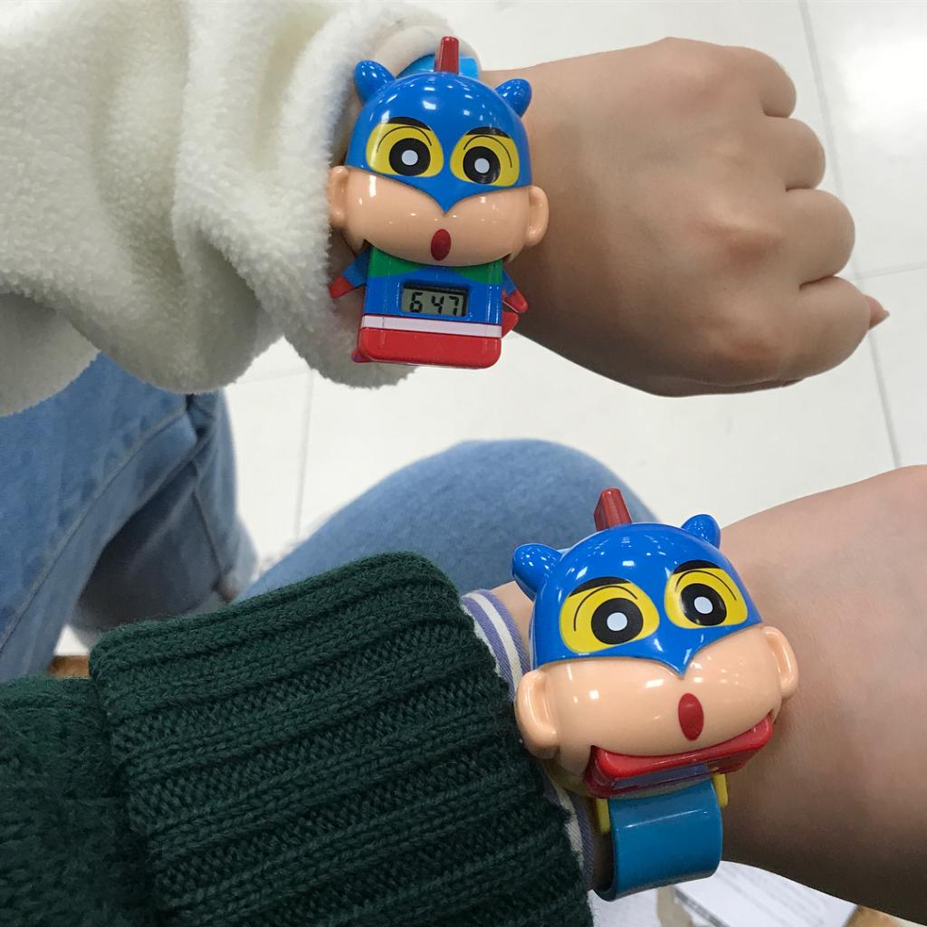 必搶！韓國便利店售可愛小新嘜頭電子錶！