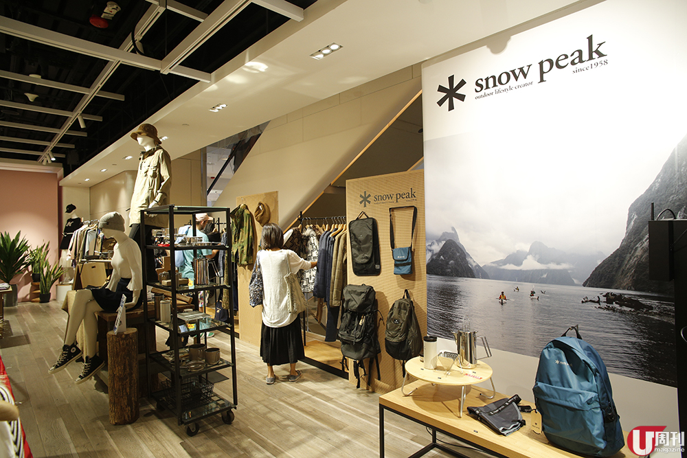 日本山系名牌 Snow Peak 靚衫 & 露營型物登港