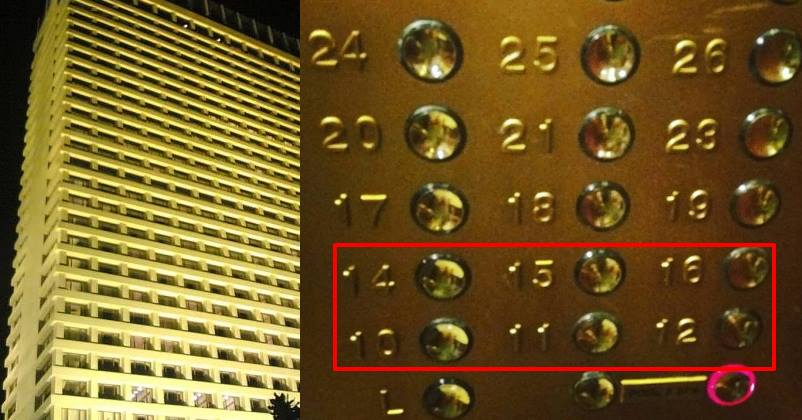 歐美酒店電梯缺「 13 」數字  原來同迷信有關？！