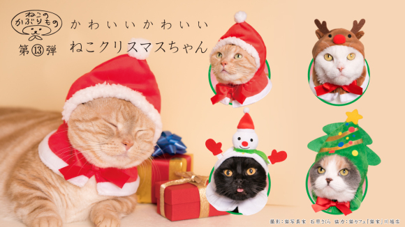 日本勁得意聖誕裝  聖誕老喵專屬