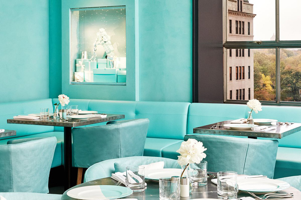 紐約 Tiffany & Co. 總壇 開設全 Tiffany Blue cafe
