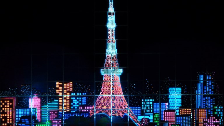 日本無印良品筆砌鐵塔