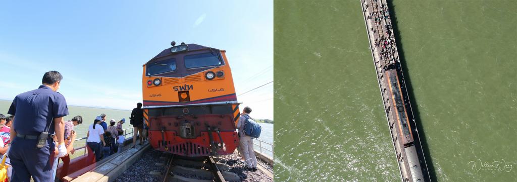 泰國曼谷出發坐水上火車