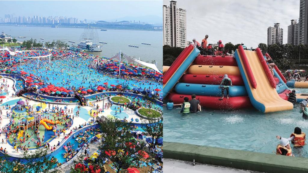 首爾漢江公園戶外泳池即將開放