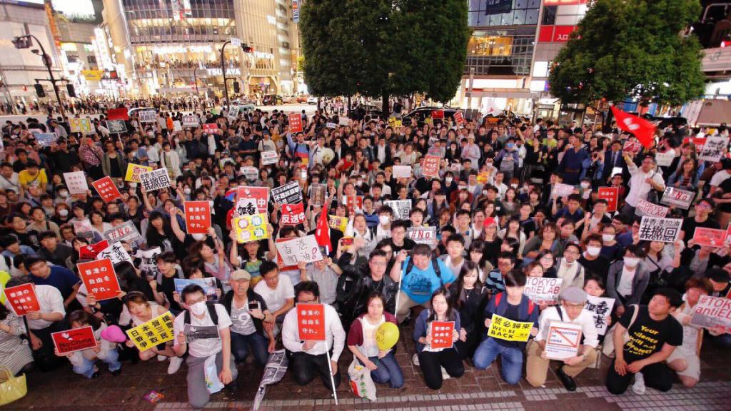 日本人發起守護香港自由及民主集會