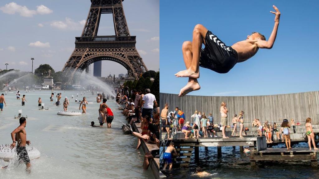 巴黎鐵塔變泳池？