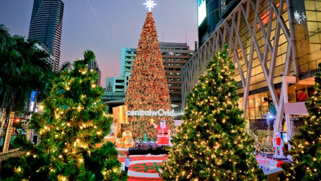 曼谷商場Central World聖誕燈飾