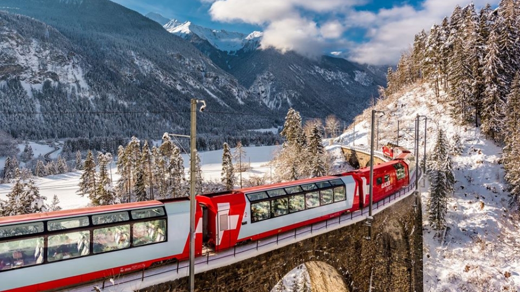 瑞士睇景必搭冰川快車Glacier Express