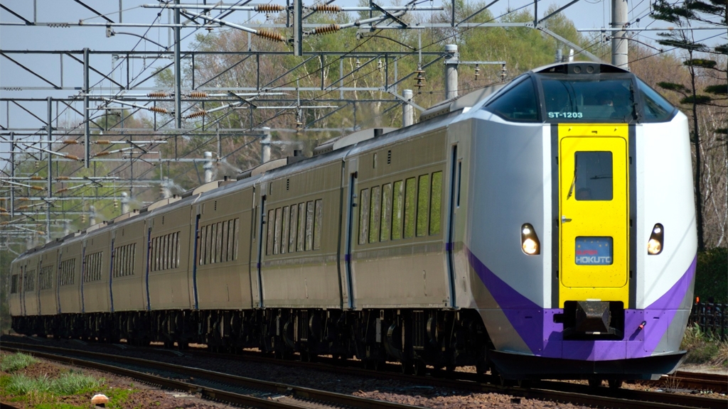 日本北海道特急列車車長被遺月台