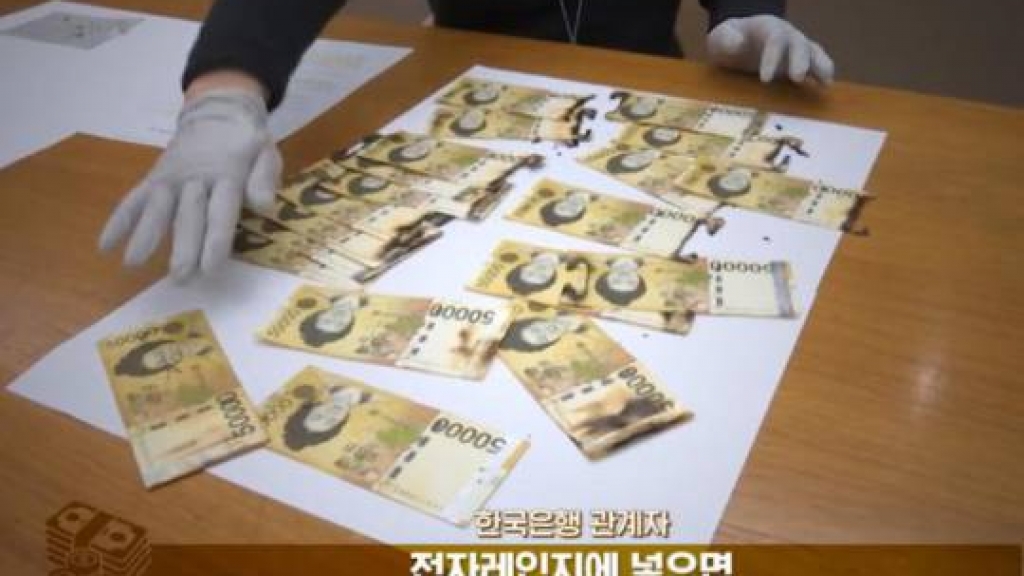 南韓婦人「微波爐消毒法」清潔紙鈔