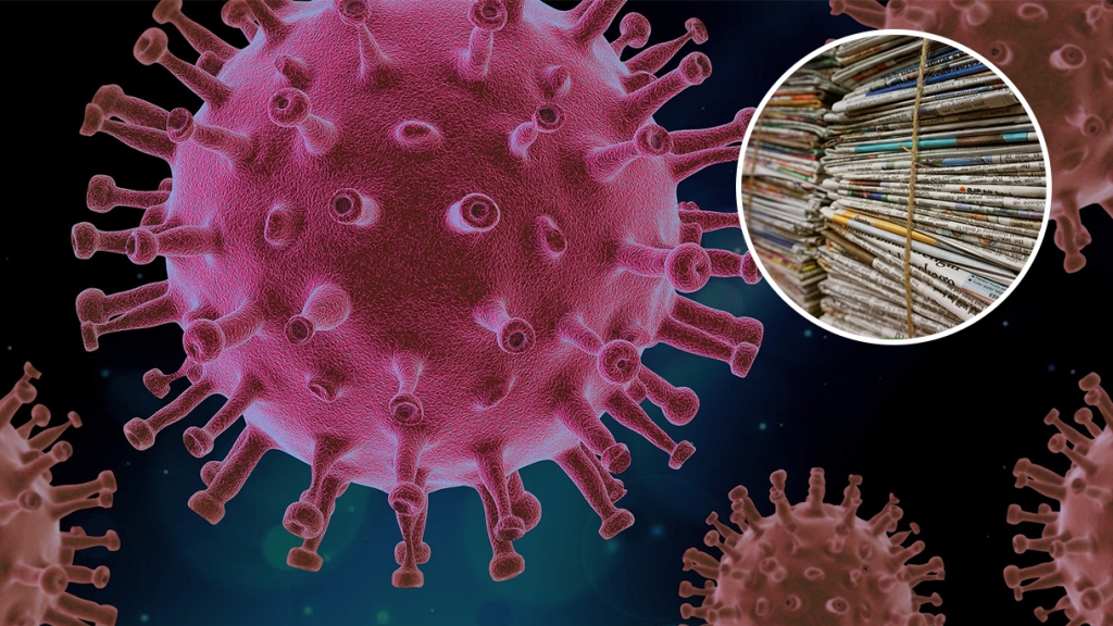 科學家測試新冠病毒在各物質上存活時間