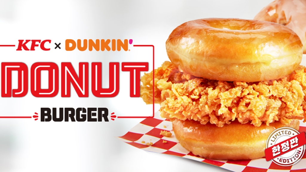 韓國KFC聯乘Dunkin' Donut新產品