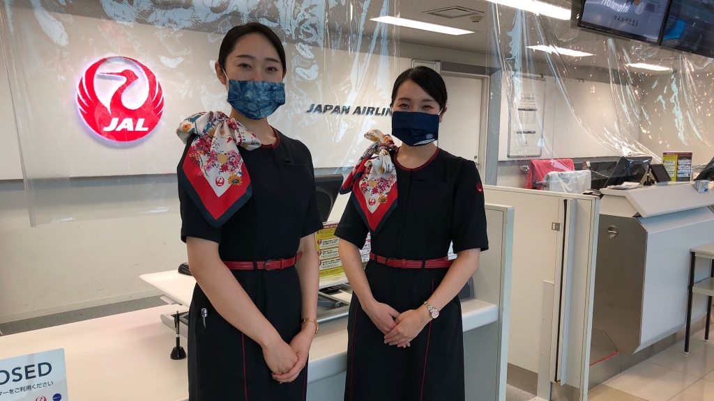 日本航空員工自製藍染口罩網上爆紅
