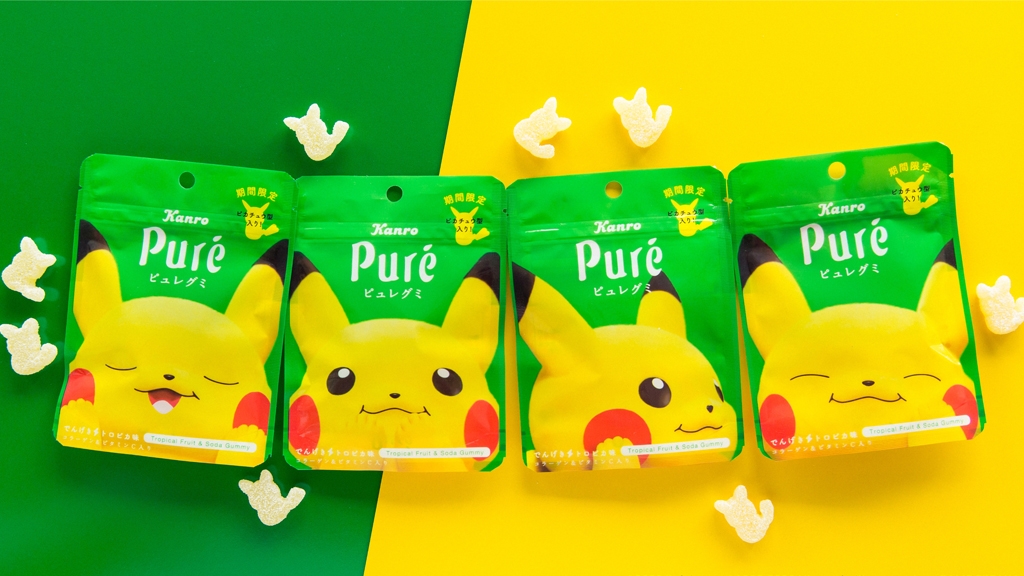 日本新推比卡超版Pure軟糖