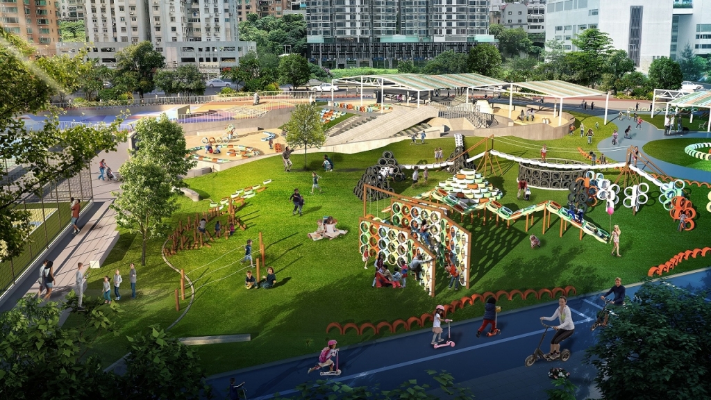 澳門氹仔市中心明年建環保車胎公園