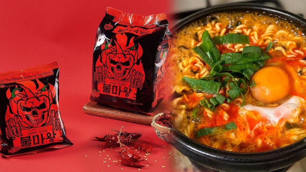 韓國推世上最辣拉麵「火魔王拉麵」 辣度高達14,444