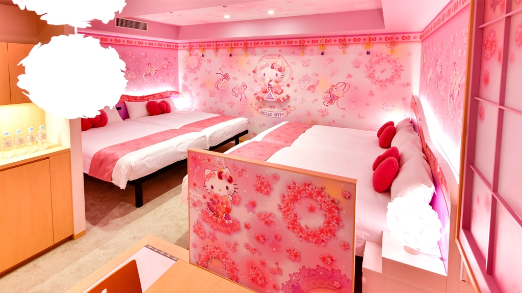 東京淺草東武酒店推出Hello Kitty主題房