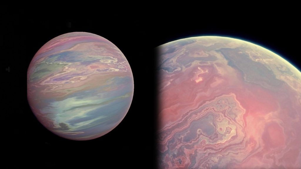 NASA實習生發現夢幻粉色行星