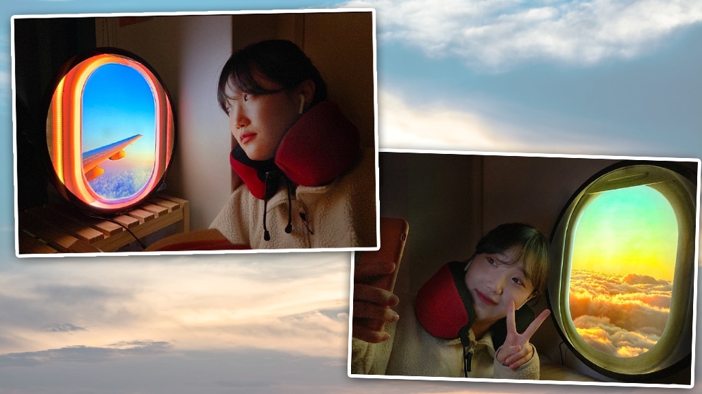 韓國超人氣飛機窗夜燈
