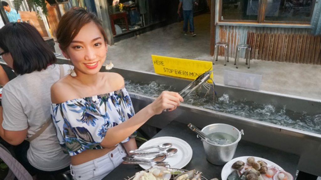 曼谷炭燒流水活蝦超新鮮