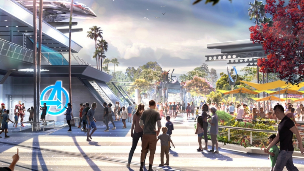 加州迪士尼復仇者聯盟園區6月4日正式開幕